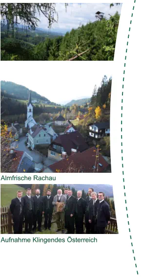 Almfrische Rachau Aufnahme Klingendes Österreich